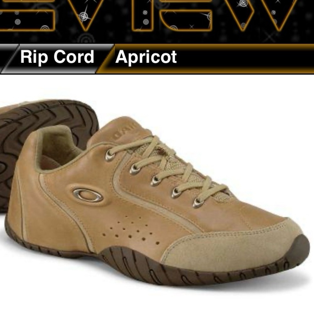 Oakley Rip Cord Shoes 2005 Size 12.5
Apricot Light Brown 13132-730 Leather Suede